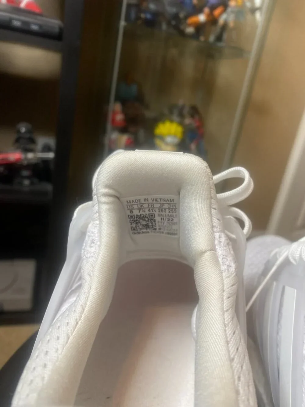 Size 8 - adidas UltraBoost 1.0 Triple White 2023